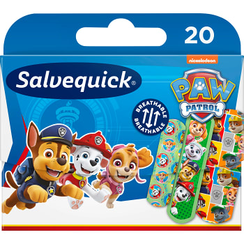 Barnplåster Paw Patrol 20-p Salvequick
