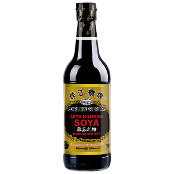 Äkta kinesisk soja Mushroom 500ml Pearl River Bridge
