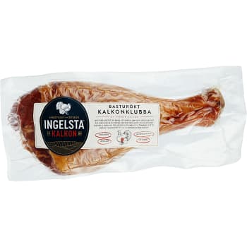 Kalkonklubba basturökt ca 720g Ingelsta Kalkon
