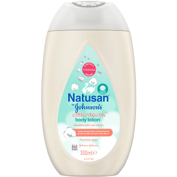 Kroppslotion Cotton touch 300ml Natusan