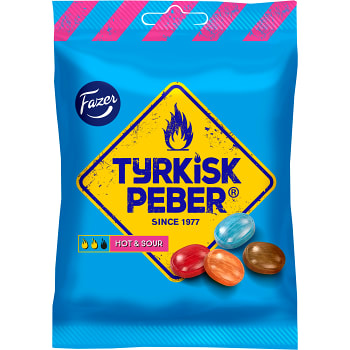 Tyrkisk Peber Hot &amp; sour 150g Fazer