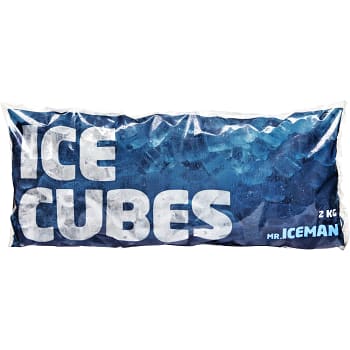 Isbitar i påse 2kg Mr Iceman