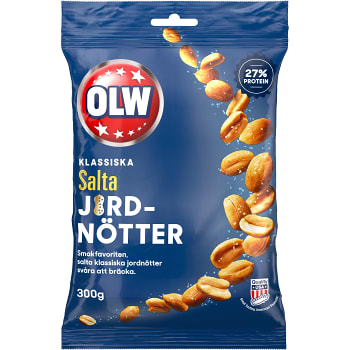 Salta Jordnötter 300g OLW