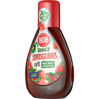 Sylt Jordgubb Squeezy 390g BOB