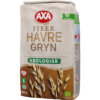 Fiberhavregryn 800g KRAV Axa