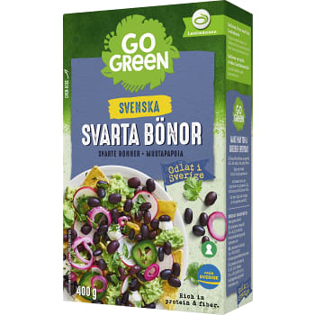 Bönor Svarta 400g GoGreen