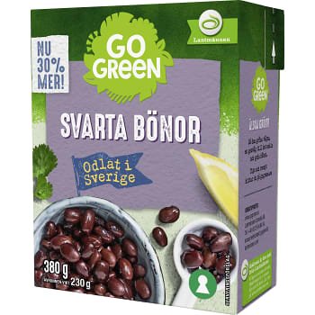 Svarta bönor 230g GoGreen
