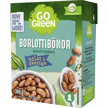 Borlottibönor Svenskodlade 380g GoGreen