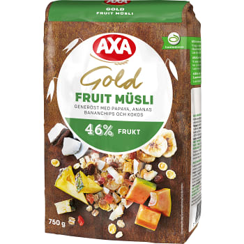 Müsli Gold Fruit 750g AXA