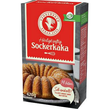 Sockerkaka 420g Kungsörnen
