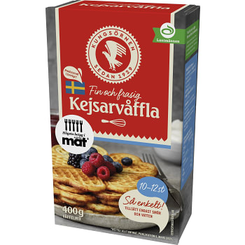 Kejsarvåfflor ca 10st 400g Kungsörnen