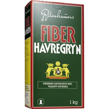 Fiberhavregryn 1kg Gyllenhammars