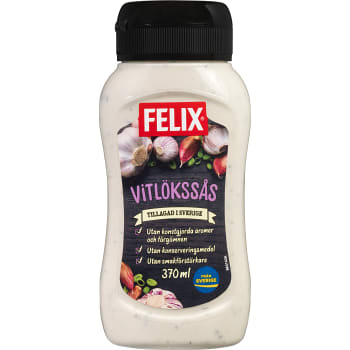 Vitlökssås 370ml Felix