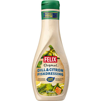 Fiskdressing Dill &amp; citron 370ml Felix