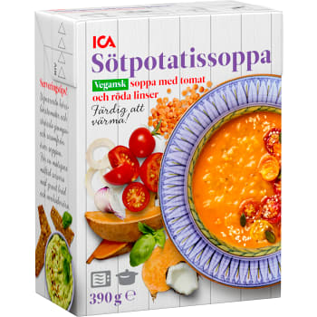Sötpotatissoppa 390g ICA