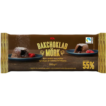 Mörk bakchoklad 200g ICA