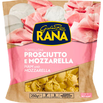 Tortelloni Skinka & Mozzarella Färsk 250g Rana