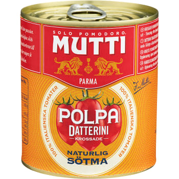 Krossade dadeltomater 300 g Mutti