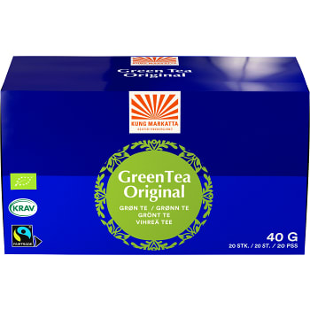 Grönt te original 20-p KRAV Kung Markatta