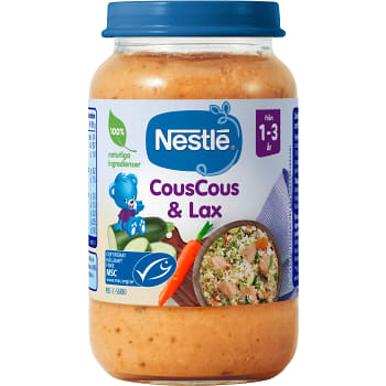 Barnmat Couscous & Lax MSC 1-3 år 220g Nestle