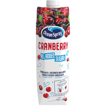 Tranbärsdryck Light 1000ml Ocean Spray