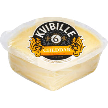 Cheddar lagrad 32% ca 750g Kvibille