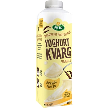Yoghurtkvarg Vanilj 1,5% 1000g Yoggi®