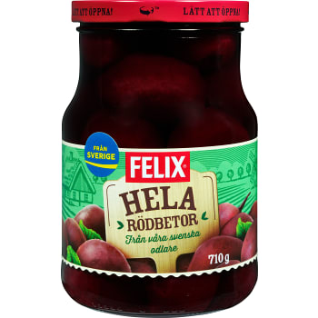 Hela Aptitrödbetor 710g Felix