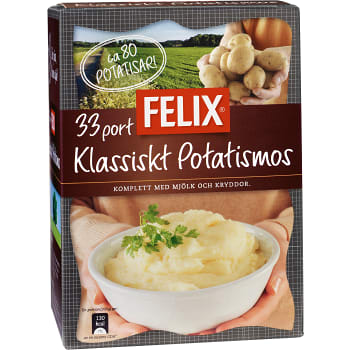 Klassiskt Potatismos 33 port 1243g Felix