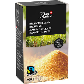 Rörsocker Strö 500g Fairtrade Dansukker