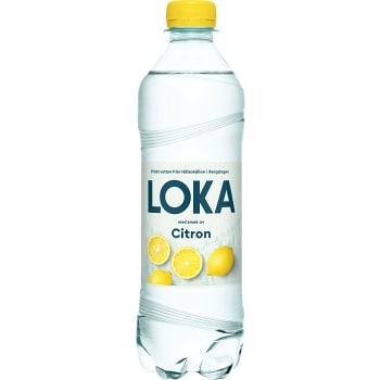 Vatten Kolsyrad Citron 50cl Loka