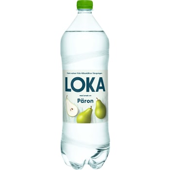 Vatten Kolsyrad Päron 1,5l Loka