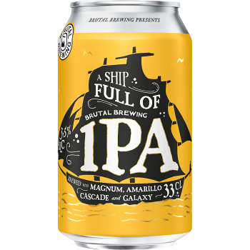 A Ship Full Of IPA 3,5% 33cl Brutal Brewing