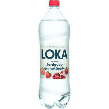 Vatten Kolsyrat Jordgubb Granatäpple 1,5l Loka