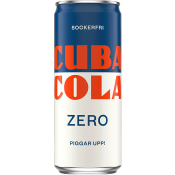 Läsk Zero 33cl Cuba Cola