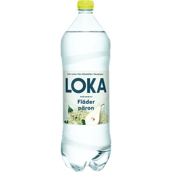 Vatten Kolsyrat Fläder Päron 150cl Loka