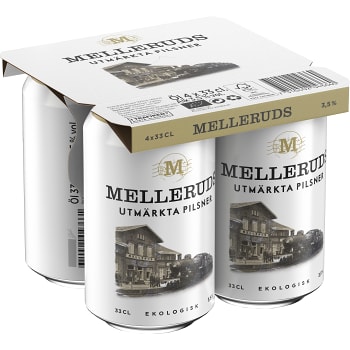 Öl 3,5% 33cl 4-p Melleruds