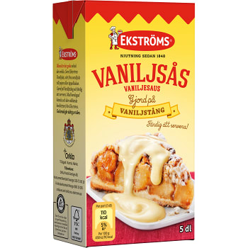 Vaniljsås 5dl Ekströms