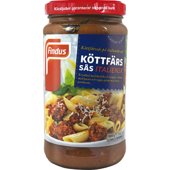 Köttfärssås Italiensk 500g Findus