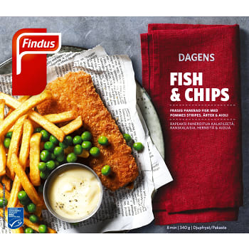 Fish &amp; Chip 340g Findus