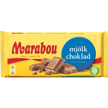 Chokladkaka Mjölkchoklad 200g Marabou