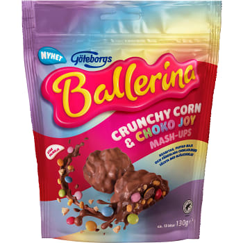 Kex Mash-Ups Crunchy Corn &amp; Choko Joy 130g Ballerina