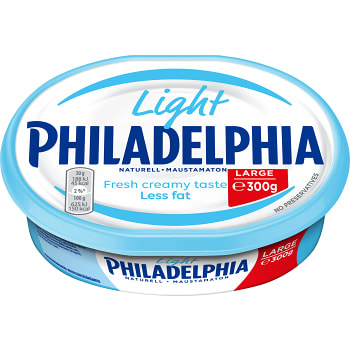Färskost Naturell Light 12% 300g Philadelphia