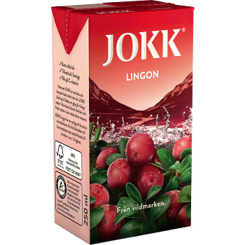 Lingondryck Koncentrat 2,5dl Jokk