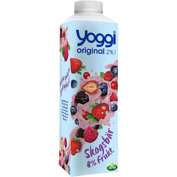 Yoghurt Original Skogsbär 1,5% lättsockrad 1000g Arla Ko®