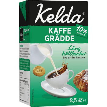 Kaffegrädde 10% 2,5dl Kelda