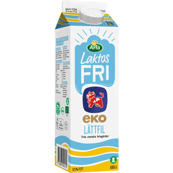 Lättfil Naturell 0.5% Laktosfri Ekologisk 1000g Arla Ko®