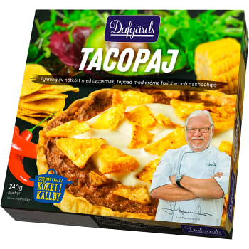 Tacopaj 240g Dafgårds