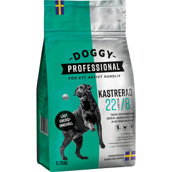 Hundmat för kastrerad hund 3750g Doggy Professional