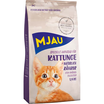 Kattmat Junior 1,4kg Mjau